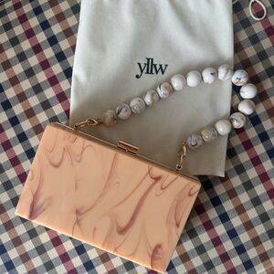 YLLW Marble Clutch